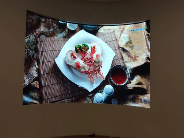 鸡西市室内P2.5弧形LED屏